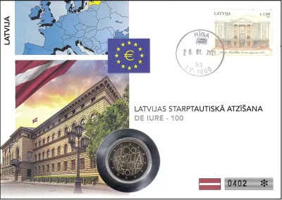 100. OBLETNICA " DE IURE " MEDNARODNEGA PRIZNANJA LATVIJE